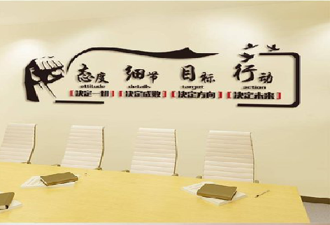 鹤壁企业文化墙主要展示什么？