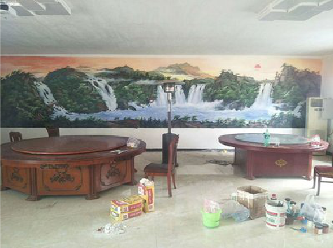 鹤壁墙绘-写实风景