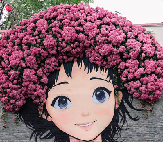 鹤壁墙体彩绘-网红墙打卡