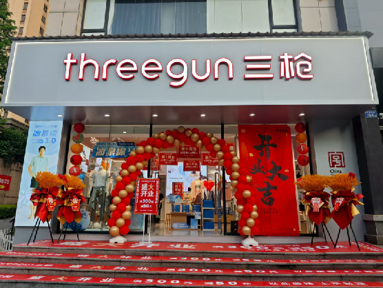 鹤壁三枪连锁店装修