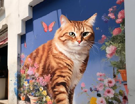 鹤壁自己绘制有个性的手绘墙