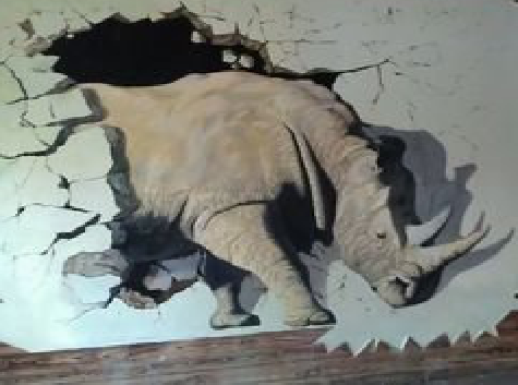 鹤壁在墙绘中，如何绘制3D效果？