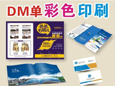 鹤壁单页印刷，色彩搭配简单。