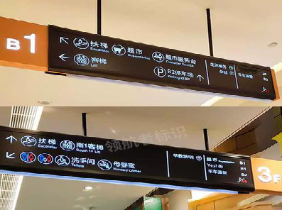 鹤壁如何通过商场标识牌引导客流分布？